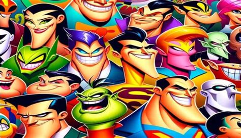 superhero with long chin|12 Long Chin Cartoon Characters Of All Time .